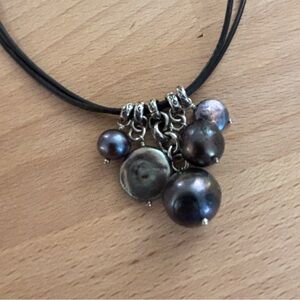 Chan Luu 16-18” Black Pearl Necklace